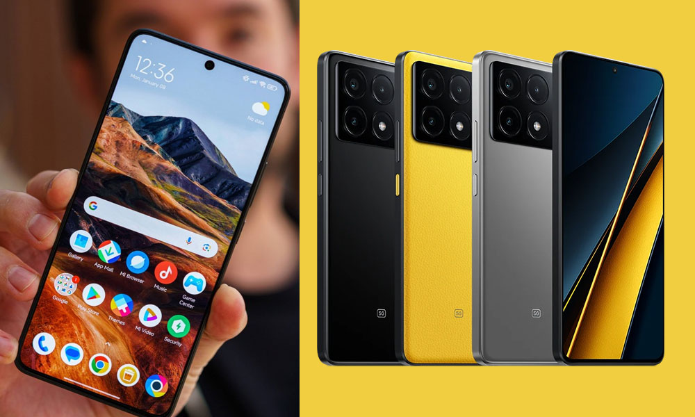 مقایسه گوشی Poco F6 و Poco X6 Pro از نظر صفحه نمایش | آترامگ